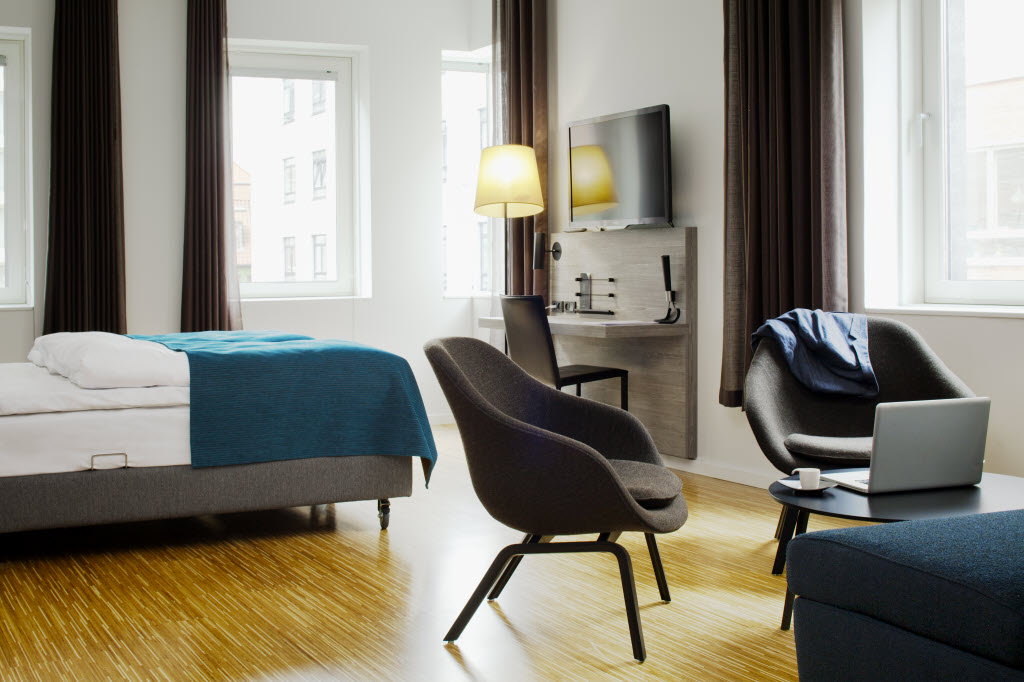 Kuvaoikeudet:: Mads Armsgaard/ Graae, Armgaard & Bangsbo Photography Scandic Aarhus City, twin upgrade superior